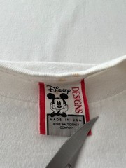 Vintage 90s Disney Blizzard Beach I Survived Summit Plummet White T-shirt