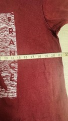 SOL’S Regent Paris France Graphic Burgundy Cotton T-shirt Mens L Crewneck