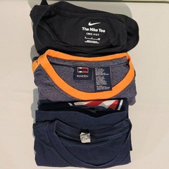 Lot Of 3 Small Medium Men T-shirts Various Brands Nike USA Cycling Bugle Boy VTG