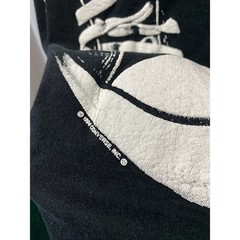 Converse Chuck Taylor Black Shirt Mens Size XL Vintage Hightop Heavy Ink 1994