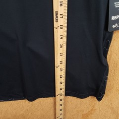 REPRESENT Shirt Mens Medium Black Pullover Crew 247 Run Tee Athletic Jersey Tee