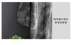 Men Luxury Fashion Trend Distressed Ripped Hole Casual Summer Streetwear T-Shirt
