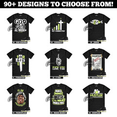 11 Inner Beast GS Barely Volt Dark Raisin White Black Luminous Green 5 T Shirt