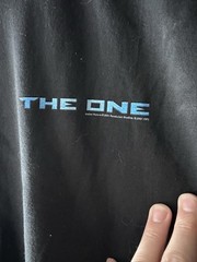 Vintage Y2K The One Black XL Jet Li T Shirt