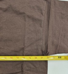 Pro Club Heavyweight Crew Neck T-Shirt Large Brown