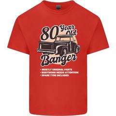 80 Year Old Banger Birthday 80th year Old Mens Light Cotton T-Shirt