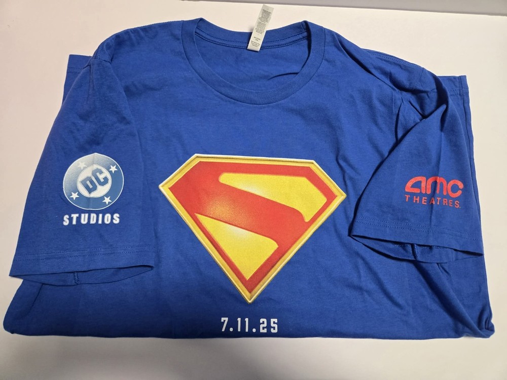 Superman AMC Theatres Shirt Dolby Cinema Exclusive Size Small