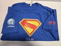 Superman AMC Theatres Shirt Dolby Cinema Exclusive Size Small