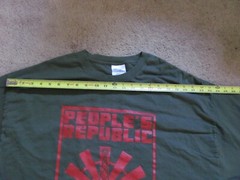Vtg. Port and Company T Shirt People’s Republic of Spenard Men’s Size 2XL Green.