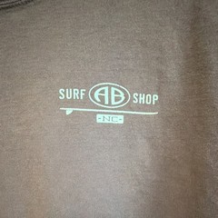 ComfortWash Men’s Gray AB Surf Shop Graphic Crew Neck Short Sleeve T-Shirt XL