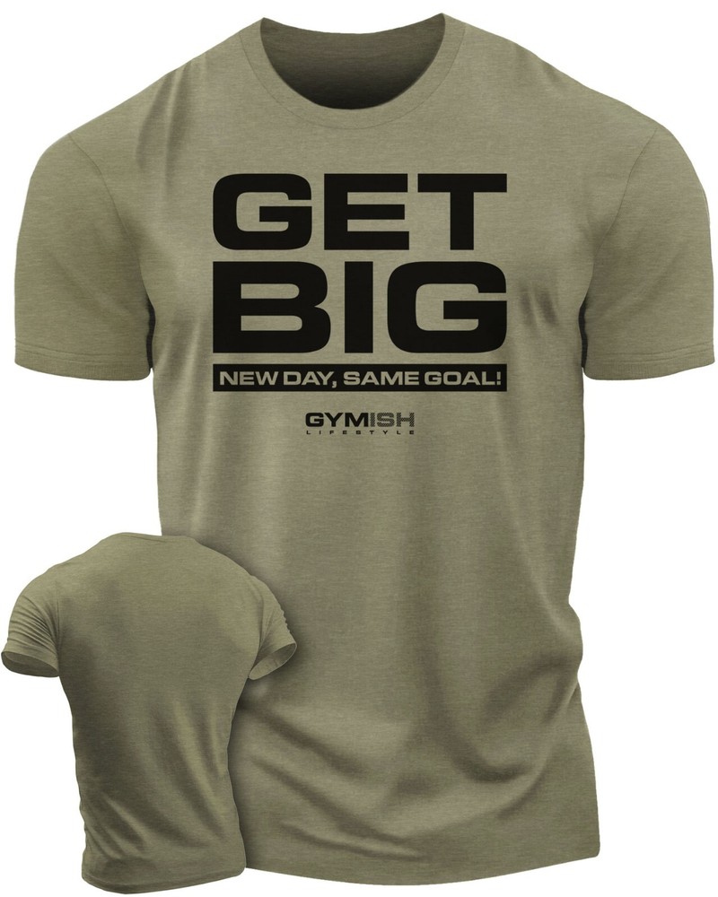 063. Get Big Workout T-Shirt