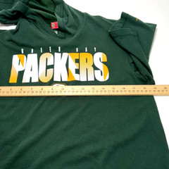 Nike Green Bay Packers Shirt Mens Sz S NFL On Field Hooded Tee Goodman Green