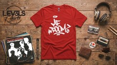 UNDERGROUND HIP HOP T SHIRT DOOMSDAY MF DOOM TAG MADVILLAIN DJ BEATS AND BARS