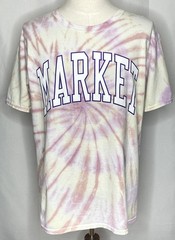 Chinatown Market T Shirt Mens Large Tie Dye Tee Streetwear Spell Out Fashion