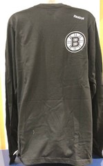 Boston Bruins Reebok Black Long Sleeve Shirt