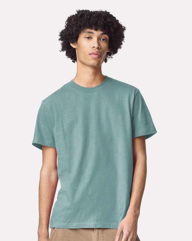 American Apparel 2001 Unisex Fine Jersey Tee Soft Cotton T-Shirt S-4XL