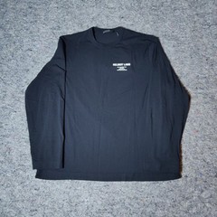 Helmut Lang The Artist Series Adrienne Salinger Mens L Black Long Sleeve Tee