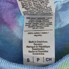 Gildan Tie Dye T Shirt Unisex Adult Small Rainbow Spiral Heavy Cotton New