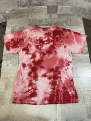 Chinatown Market Smiley Basketball Skeleton Men’s Large Red Tie Dye T-Shirt