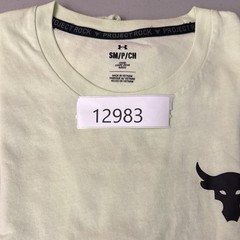 Under Armour Project Rock T Shirt Mens S Green Brahma Bull Payoff Graphic Tee