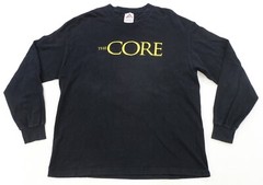 Rare Vintage The Core 2003 Film Prom Long Sleeve T Shirt 2000s Movie Black SZ XL