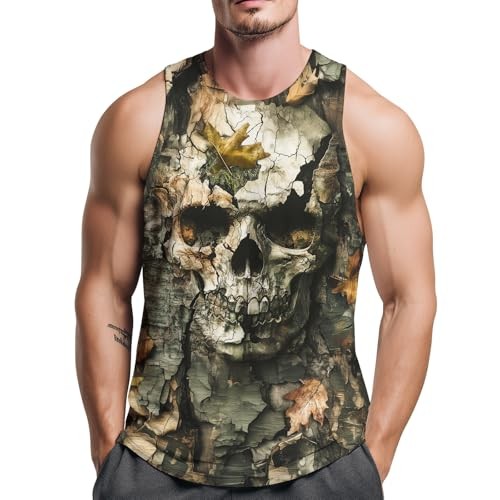Camouflage Workout Outdoor 3D Tank Top