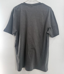 Perfect Tri District Planet Fitness DID IT! Logo Men’s Gray T-shirt Size-Large