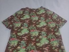 Polo Ralph Lauren Classic Fit M Hawaiian Beach Surfing Hula Girl Short Sleeve