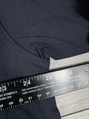 Crude Shirt Men XL Dark Navy Blue CAT2 Work Henley Workwear Fire Resistant Tall