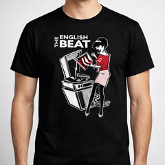 Retro British Ska Music 2 Tone Style Unisex Graphic Tee
