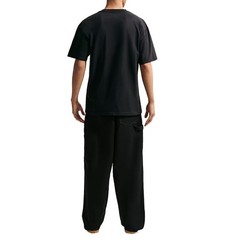 Nike Sportswear T Shirts Men’s Black Crew Neck Moderate IR5749-010 Size