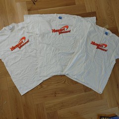 VTG SS T-Shirt Lot Of 3 • Newport Pleasure Cigarette Distressed • 2 Large 1-XL