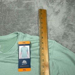 Havana Jim Mens Light Green T-Shirt XXL Modal & Polyester 6739