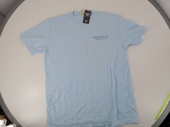 Comfort Colors T-Shirt Men’s Blue M 39.75″ chest,Sigma Delta Tau American Flag
