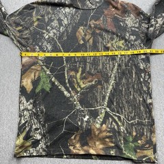 Duofold Camo Long Sleeve Mock Neck Mens Sz L Shirt Mossy Oak Hunting Outdoor