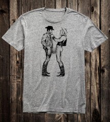 Gay Cowboys – Seditionaries – 100% Cotton T Tee Shirt Punk Queer