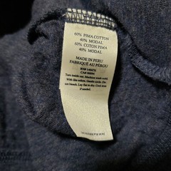 Faherty Shirt Mens XL BLue Henley Pullover Soft Cloud Cotton Stretch Pima Cotton