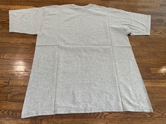 Budweiser T-Shirt XL Gray Hoop It Up Basketball Promo Beer Breweriana VTG 90s