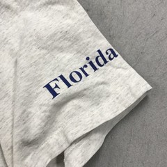 VINTAGE Panama Jack Shirt Mens XL Gray Single Stitch Florida Travel 90s