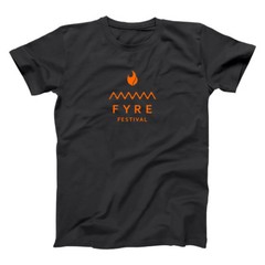 FYRE FESTIVAL ORANGE – Party music bahamas fest Black Men’s T-Shirt