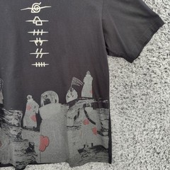 Uniqlo Mens Akatsuki Naruto Anime Streetwear Shippuden Graphic Tee M Black UT