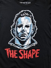 Michael Myers The Shape Mani Yack Fright Rags OOP Shirt Size Small