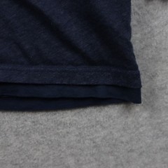 Vince Hoodie Shirt Mens Small Casual Lightweight Layered Lined Blue Long Sleeve