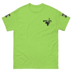 Boss Life african money back signature embroisery sleeve Unisex classic tee