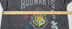 Harry Potter Mens XL Hogwarts School of Witchcraft and Wizardry Charcoal T-Shirt