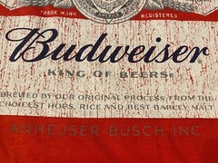 BUDWEISER Beer bottle USA king MEN’S New SLEEVELESS Tank Top muscle T-SHIRT EPIC