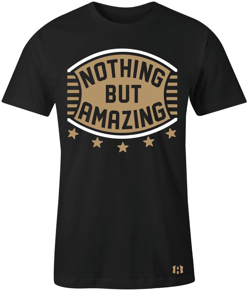 “Nothing But Amazing” Shield T-shirt to Match Retro “GOLD TOE” 1’s