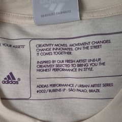adidas Performance Men’s S White Short Sleeve Crew Neck Graphic Slim Tee