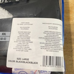 NEW 32 Degrees Men’s L 3PK Short Sleeve Crew Neck T-Shirts Black