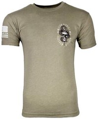 Howitzer Style Men’s T-Shirt COIL Military Grunt MFG